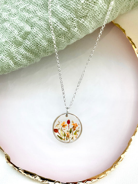 Sterling Silver Minimalist Botanical Jewellery